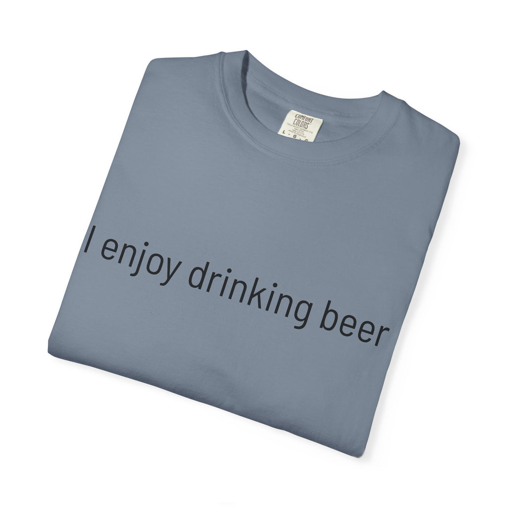 I Enjoy Drinking Beer T-Shirt — Regal Seagull Alehouse & Grill Logo Tee