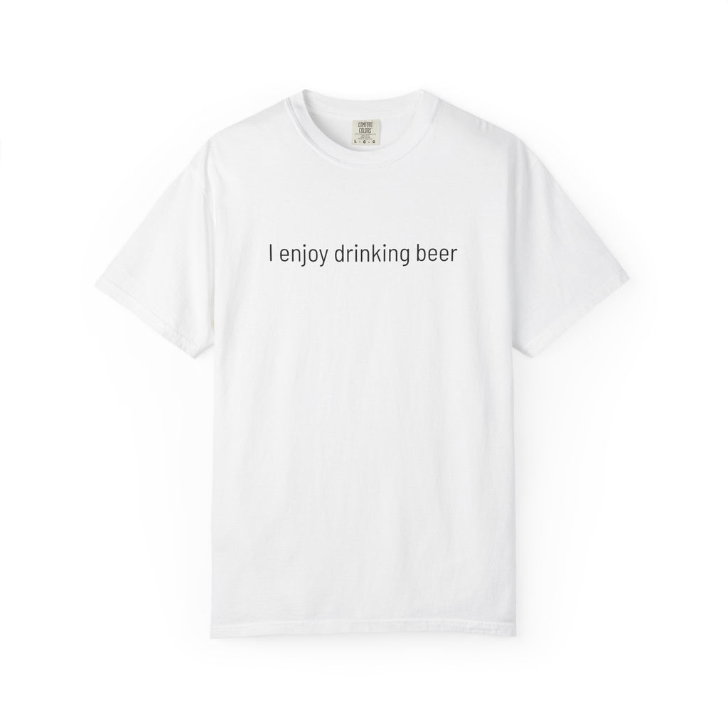 I Enjoy Drinking Beer T-Shirt — Regal Seagull Alehouse & Grill Logo Tee