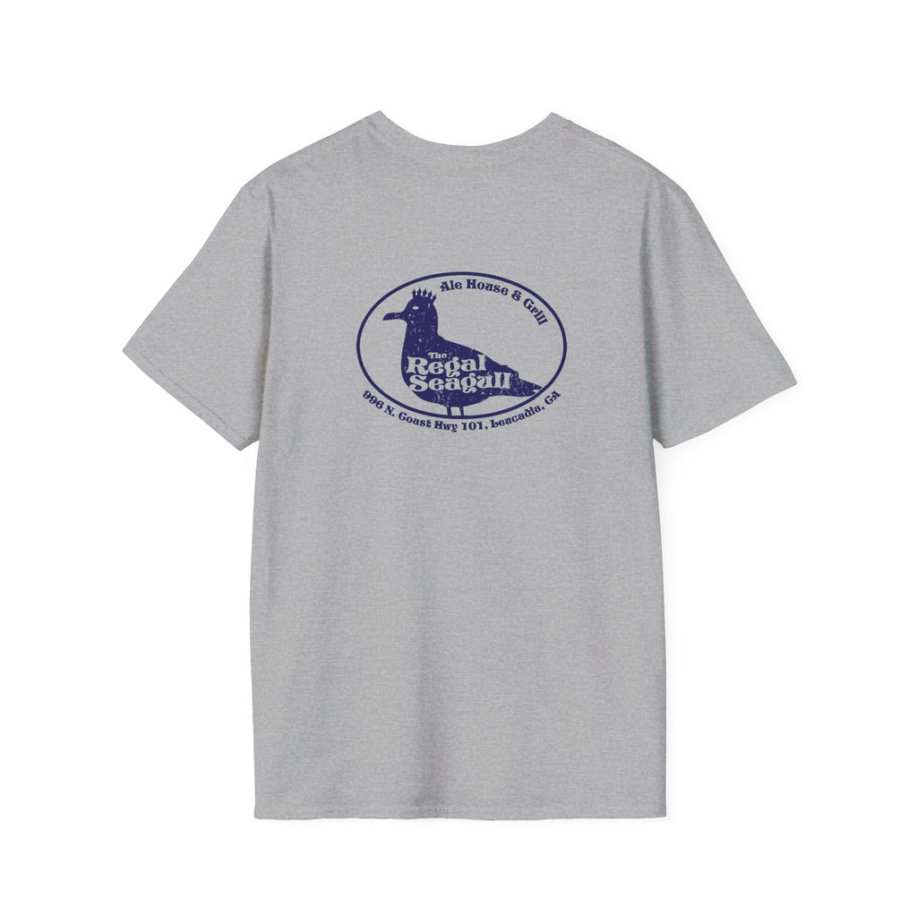 The Regal Seagull T-Shirt — Coastal Pub Logo Tee