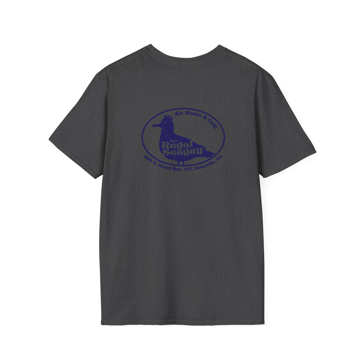 The Regal Seagull T-Shirt — Coastal Pub Logo Tee