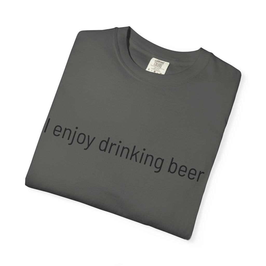 I Enjoy Drinking Beer T-Shirt — Regal Seagull Alehouse & Grill Logo Tee