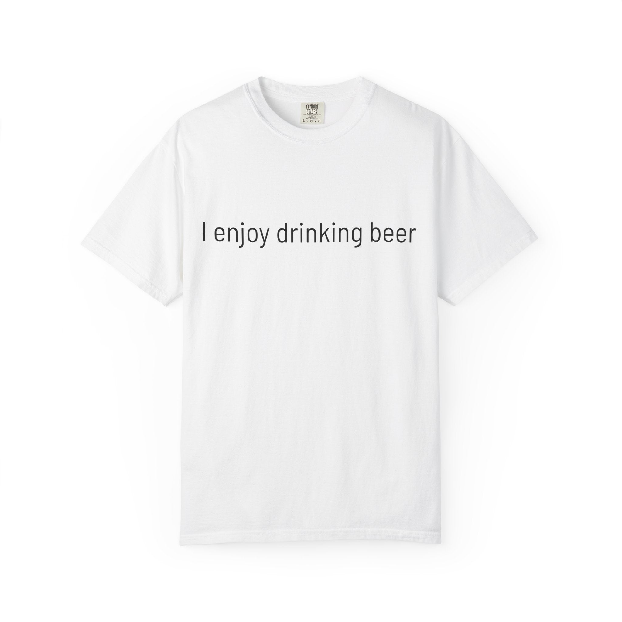 I Enjoy Drinking Beer T-Shirt — Regal Seagull Alehouse & Grill Logo Tee