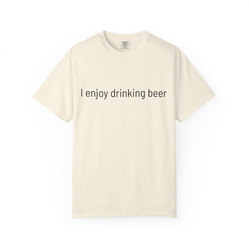 I Enjoy Drinking Beer T-Shirt — Regal Seagull Alehouse & Grill Logo Tee