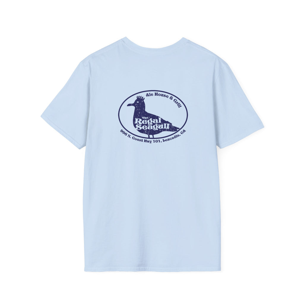 The Regal Seagull T-Shirt — Coastal Pub Logo Tee
