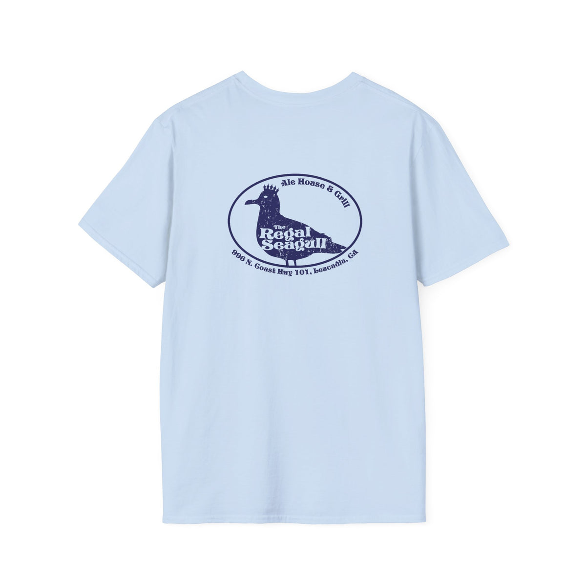 The Regal Seagull T-Shirt — Coastal Pub Logo Tee