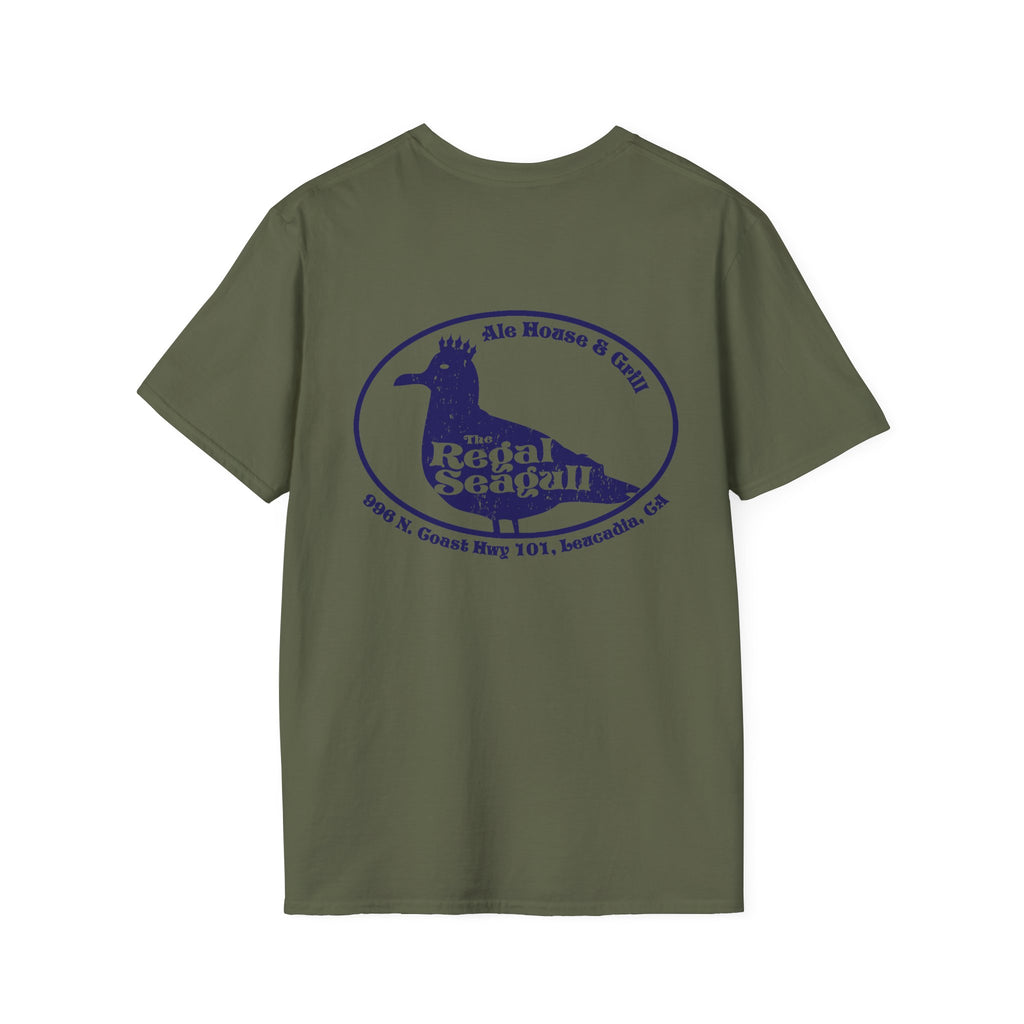 The Regal Seagull T-Shirt — Coastal Pub Logo Tee