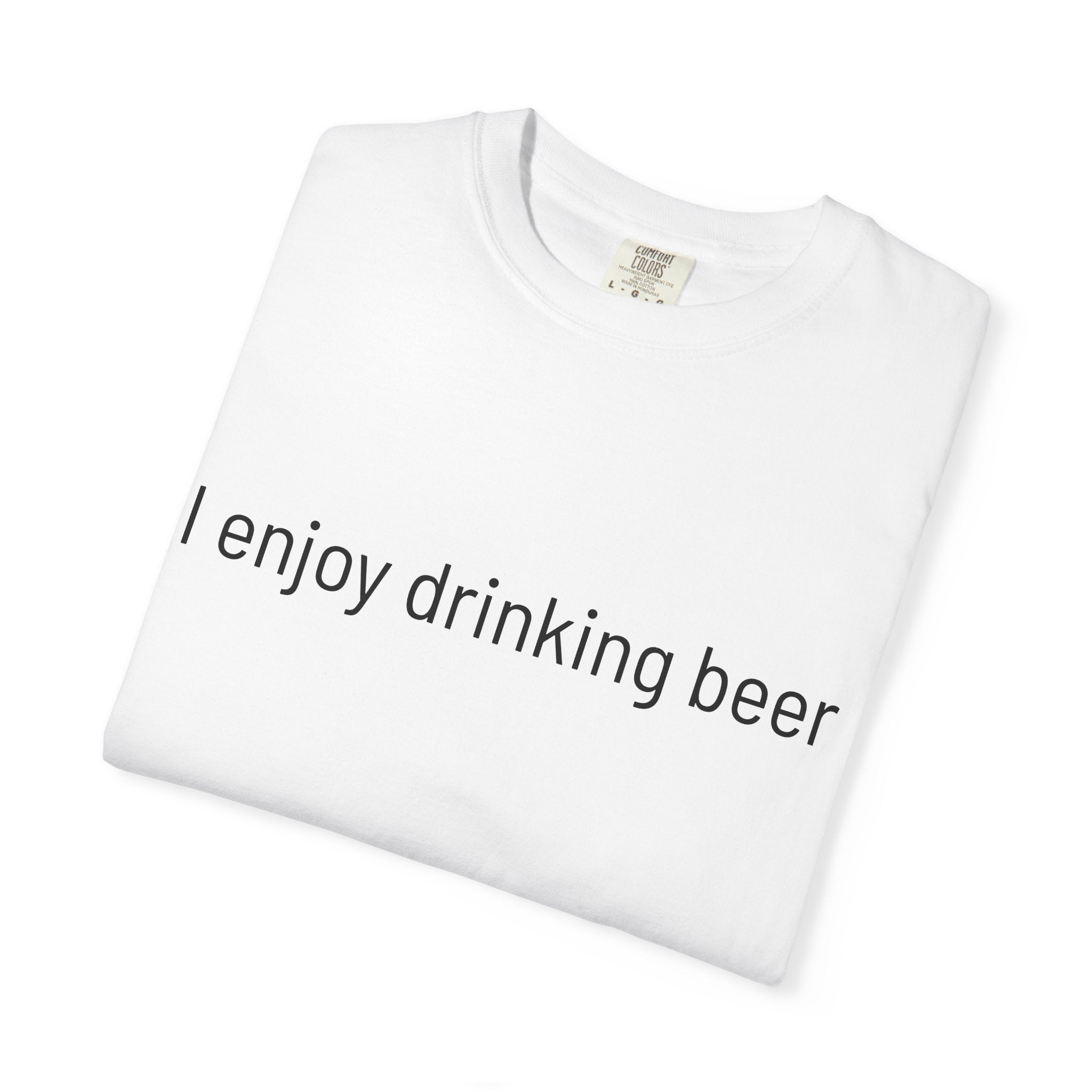 I Enjoy Drinking Beer T-Shirt — Regal Seagull Alehouse & Grill Logo Tee