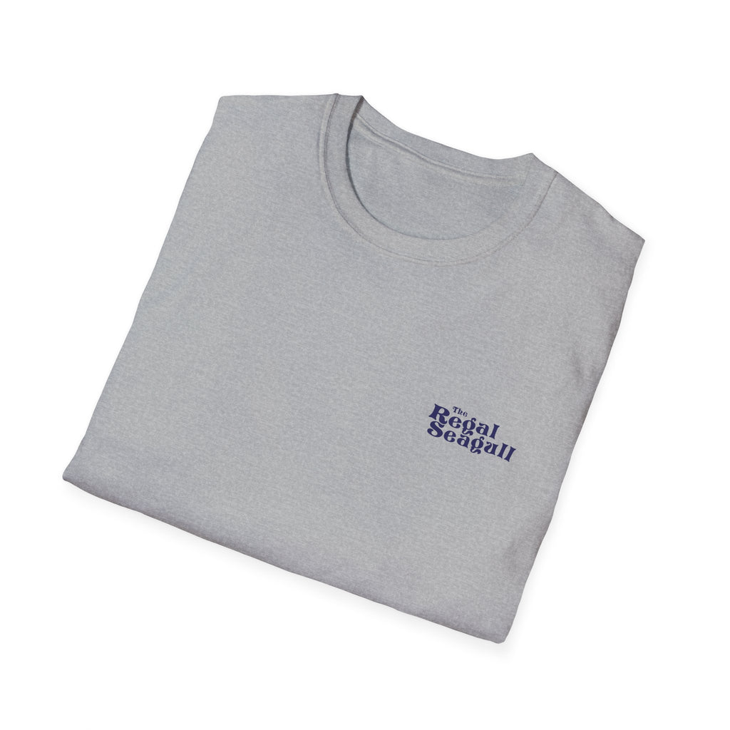 The Regal Seagull T-Shirt — Coastal Pub Logo Tee