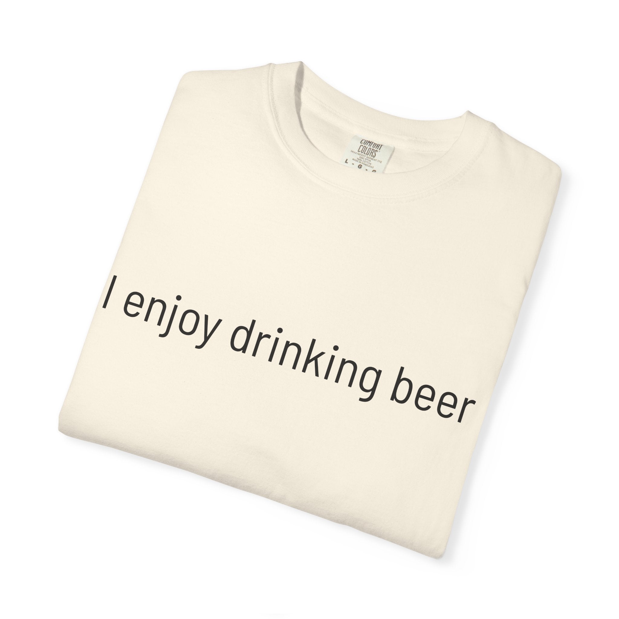 I Enjoy Drinking Beer T-Shirt — Regal Seagull Alehouse & Grill Logo Tee
