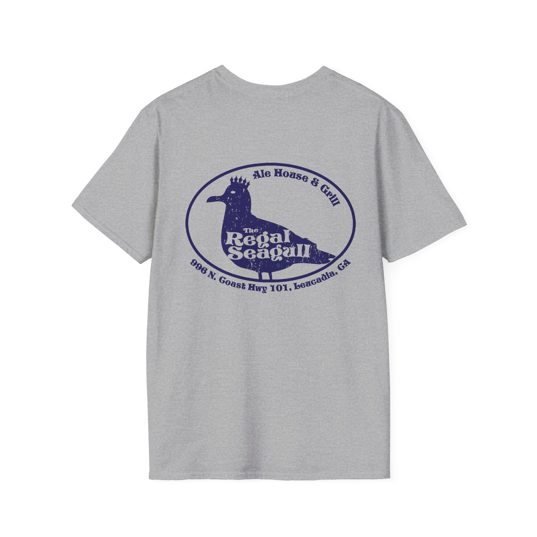 The Regal Seagull T-Shirt — Coastal Pub Logo Tee