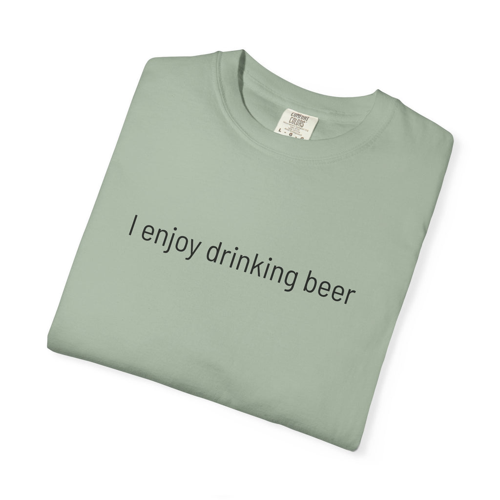 I Enjoy Drinking Beer T-Shirt — Regal Seagull Alehouse & Grill Logo Tee