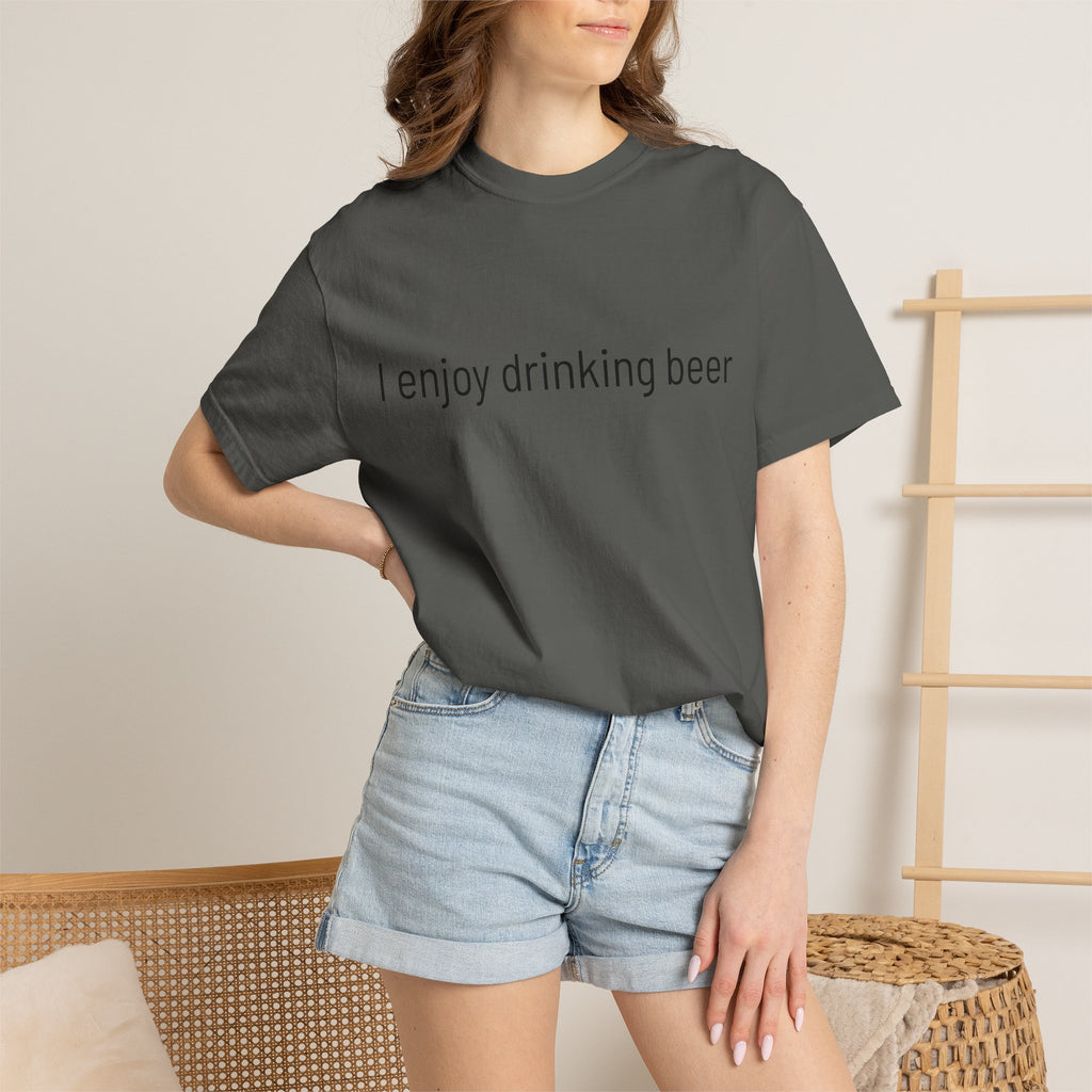 I Enjoy Drinking Beer T-Shirt — Regal Seagull Alehouse & Grill Logo Tee
