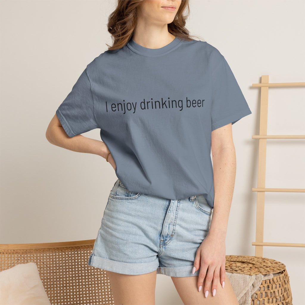 I Enjoy Drinking Beer T-Shirt — Regal Seagull Alehouse & Grill Logo Tee