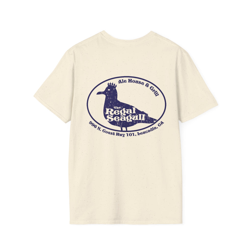 The Regal Seagull T-Shirt — Coastal Pub Logo Tee