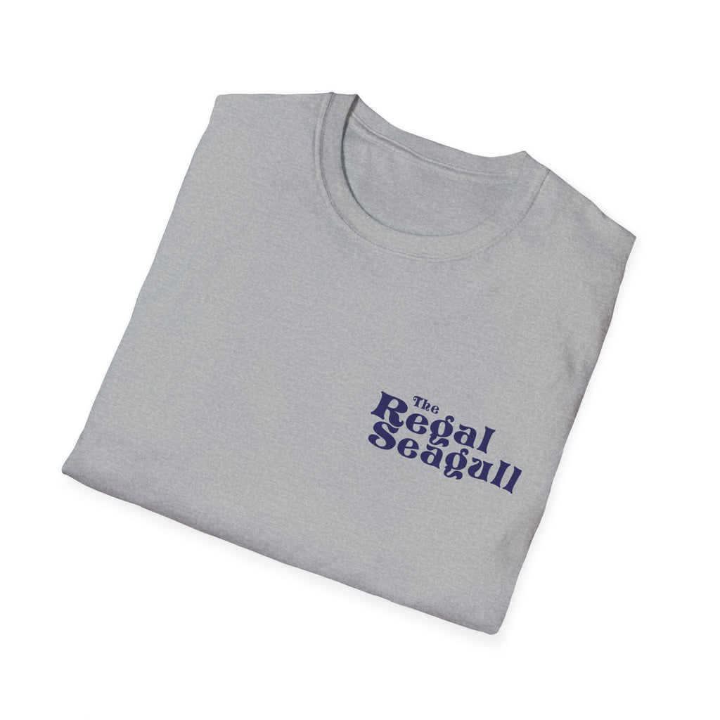 The Regal Seagull T-Shirt — Coastal Pub Logo Tee