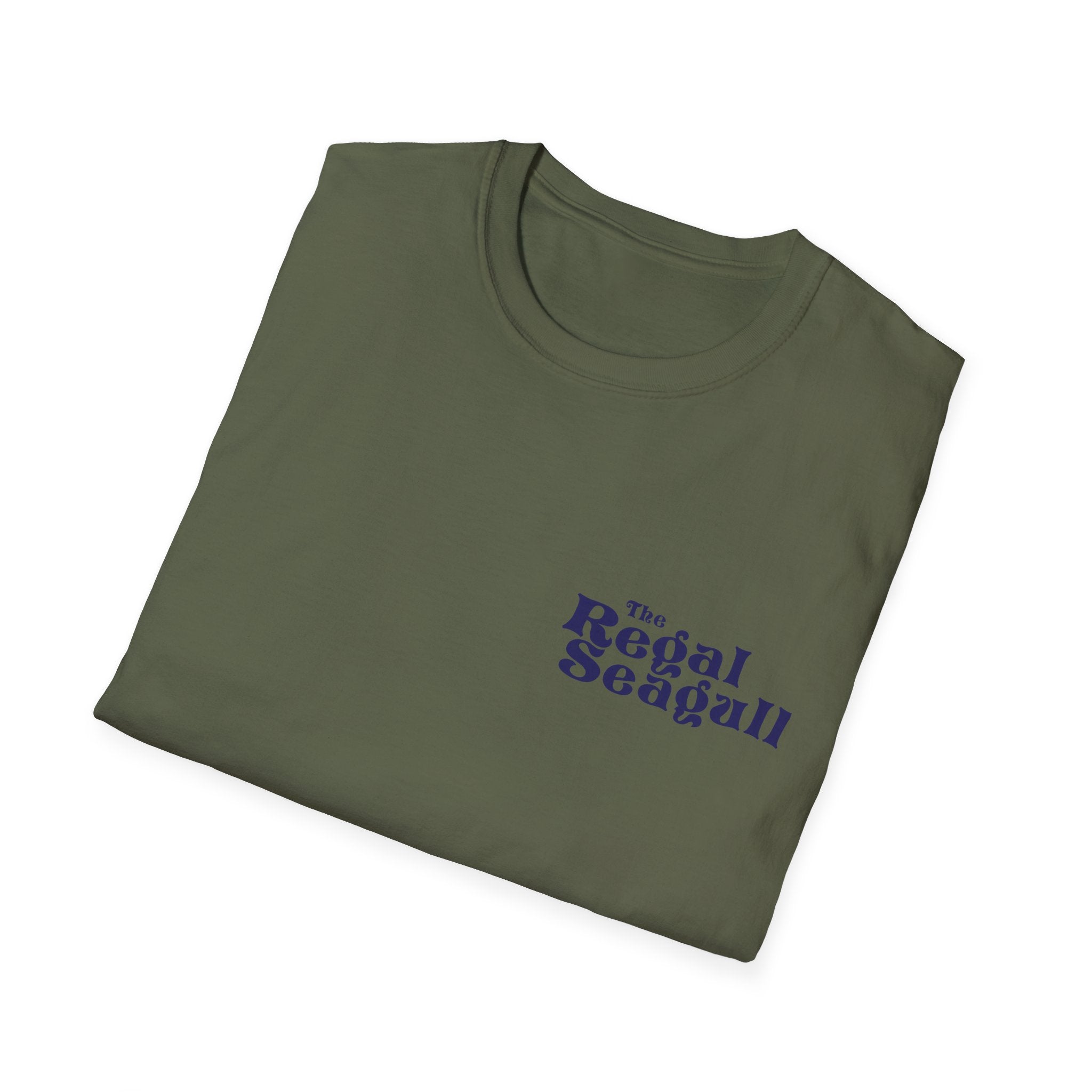 The Regal Seagull T-Shirt — Coastal Pub Logo Tee
