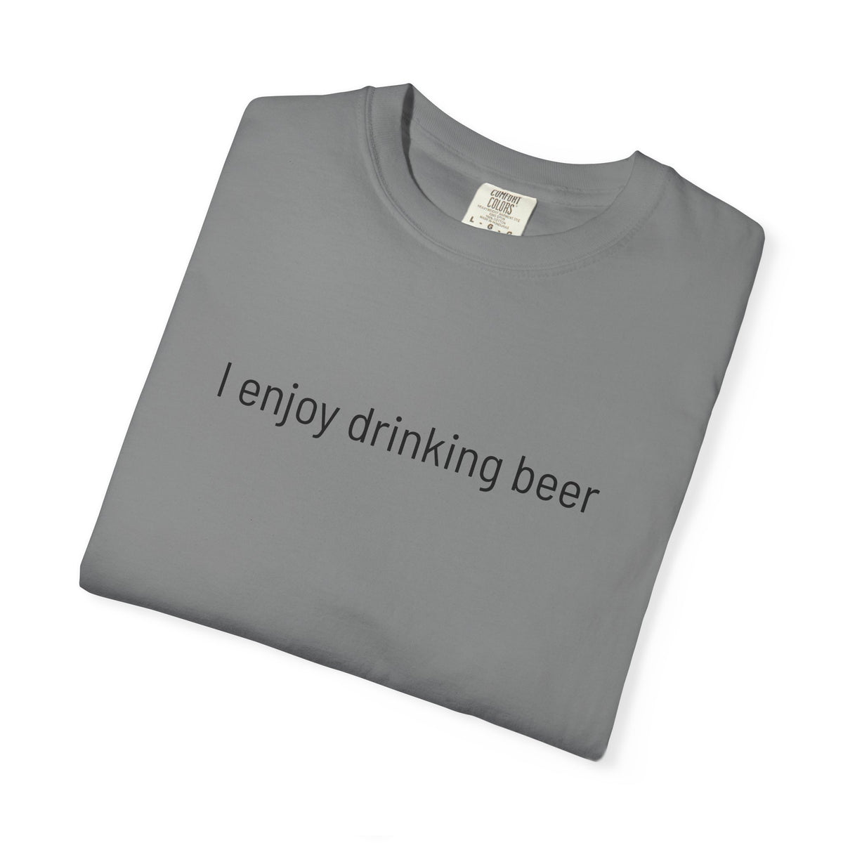 I Enjoy Drinking Beer T-Shirt — Regal Seagull Alehouse & Grill Logo Tee