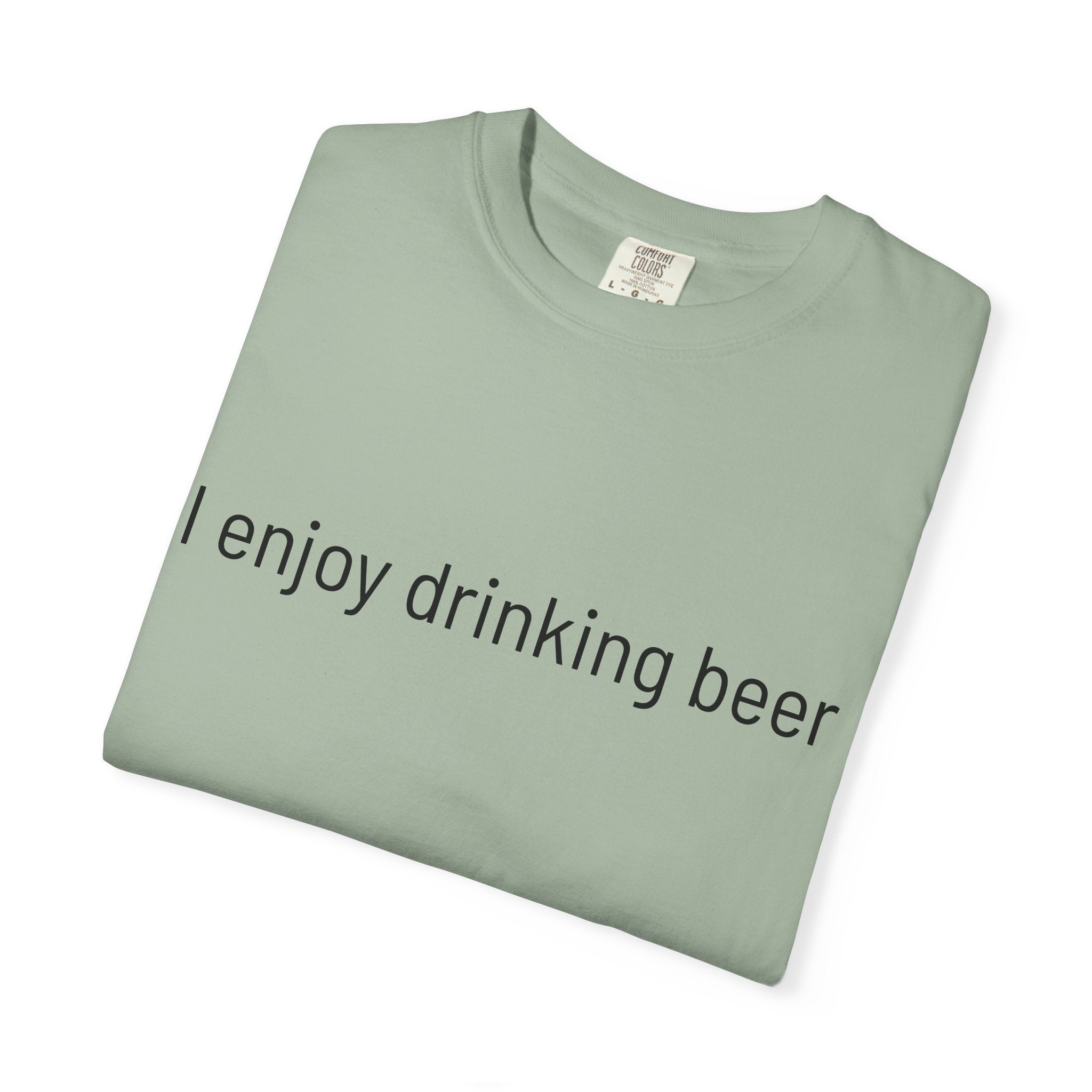I Enjoy Drinking Beer T-Shirt — Regal Seagull Alehouse & Grill Logo Tee