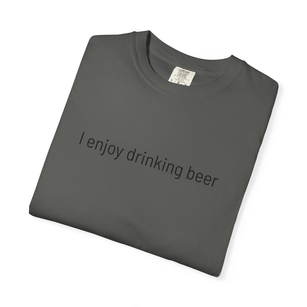 I Enjoy Drinking Beer T-Shirt — Regal Seagull Alehouse & Grill Logo Tee