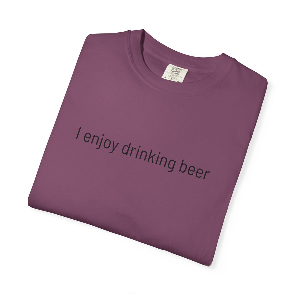 I Enjoy Drinking Beer T-Shirt — Regal Seagull Alehouse & Grill Logo Tee