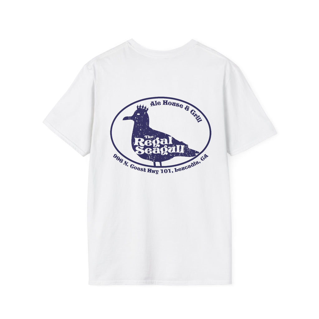The Regal Seagull T-Shirt — Coastal Pub Logo Tee