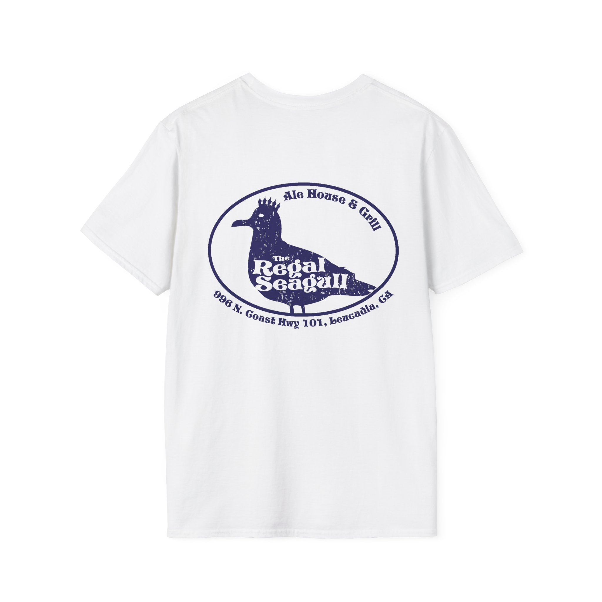 The Regal Seagull T-Shirt — Coastal Pub Logo Tee