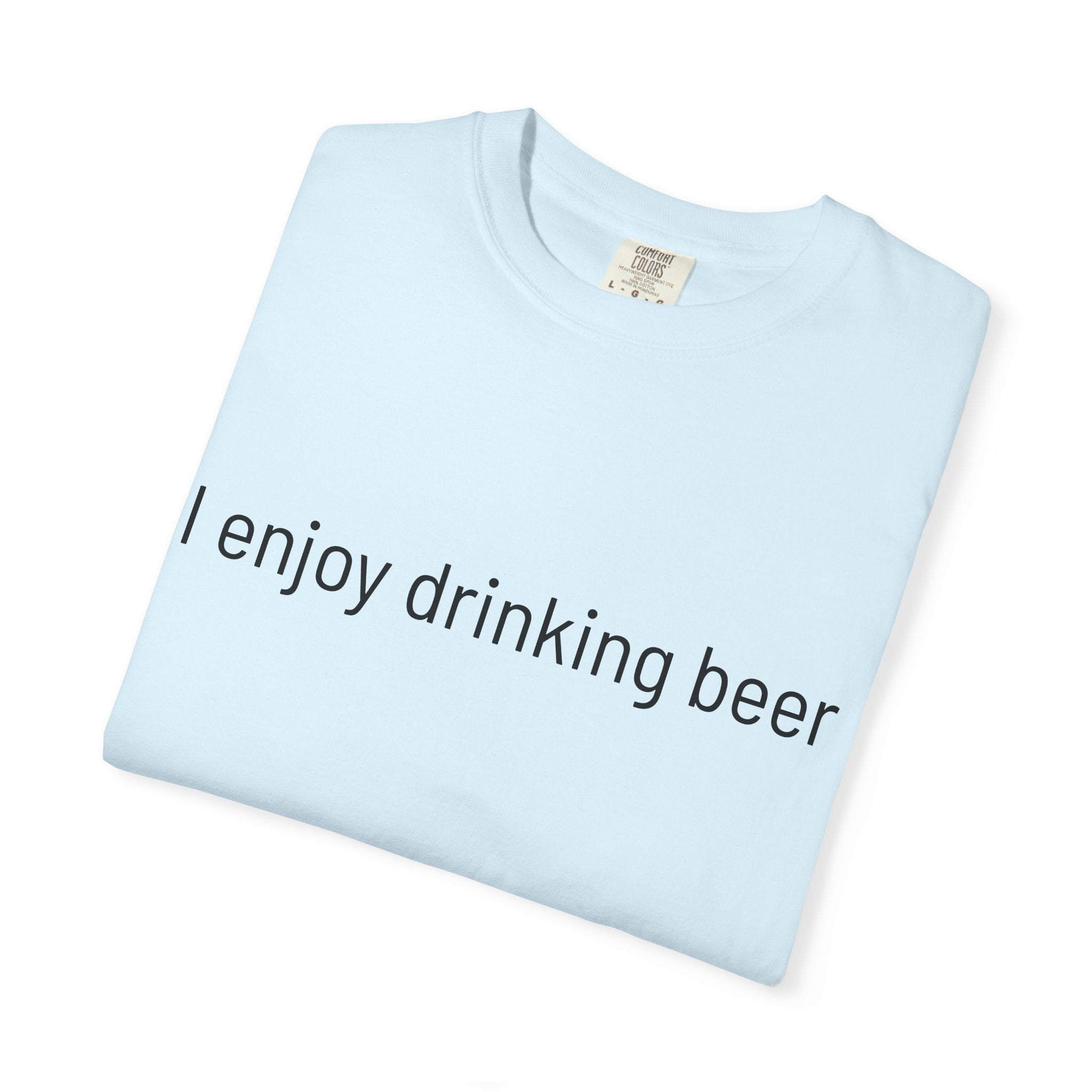 I Enjoy Drinking Beer T-Shirt — Regal Seagull Alehouse & Grill Logo Tee
