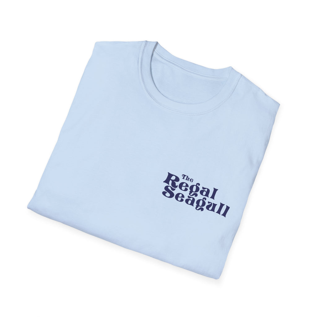 The Regal Seagull T-Shirt — Coastal Pub Logo Tee