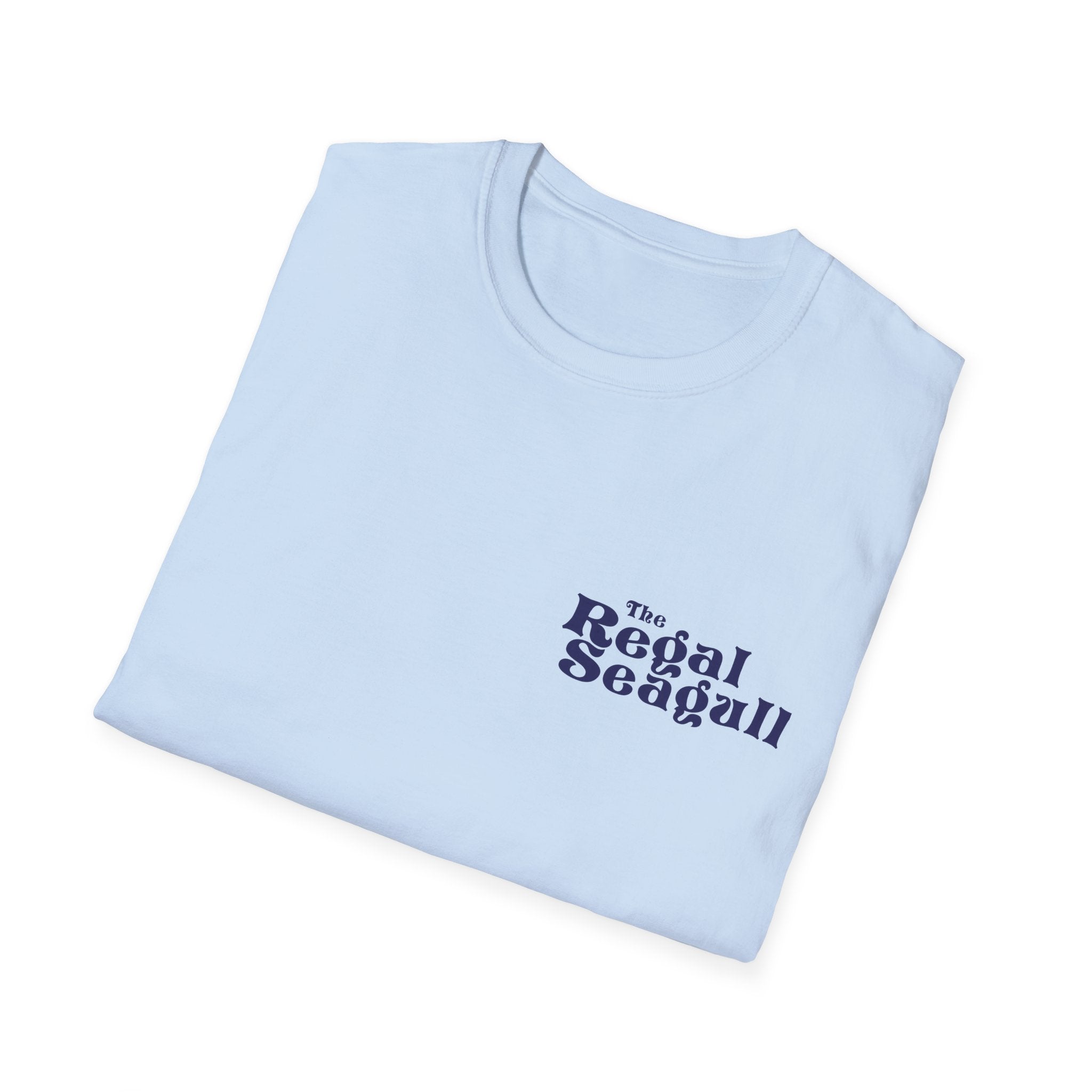 The Regal Seagull T-Shirt — Coastal Pub Logo Tee