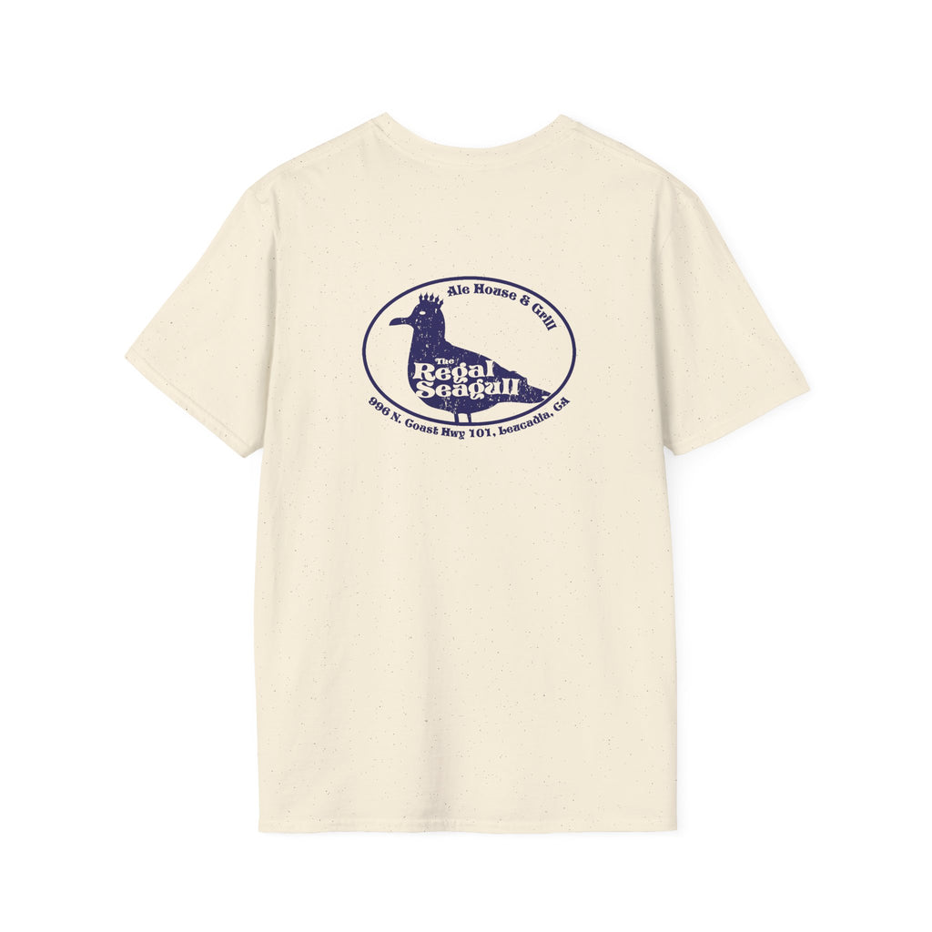 The Regal Seagull T-Shirt — Coastal Pub Logo Tee