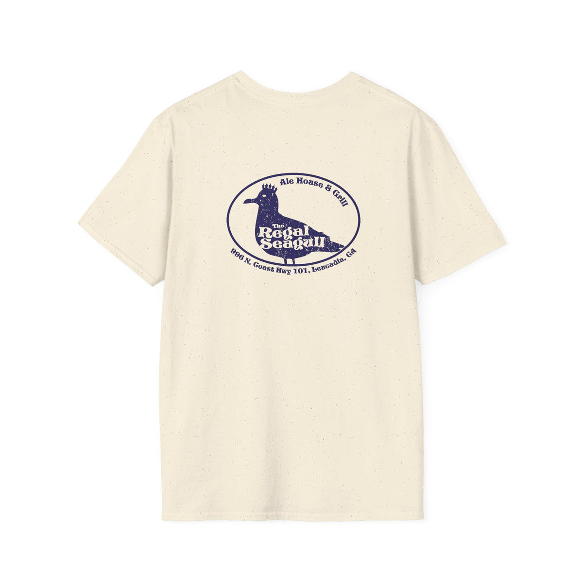 The Regal Seagull T-Shirt — Coastal Pub Logo Tee