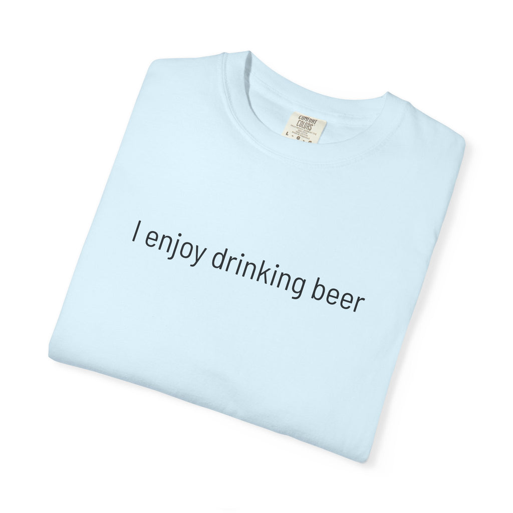 I Enjoy Drinking Beer T-Shirt — Regal Seagull Alehouse & Grill Logo Tee