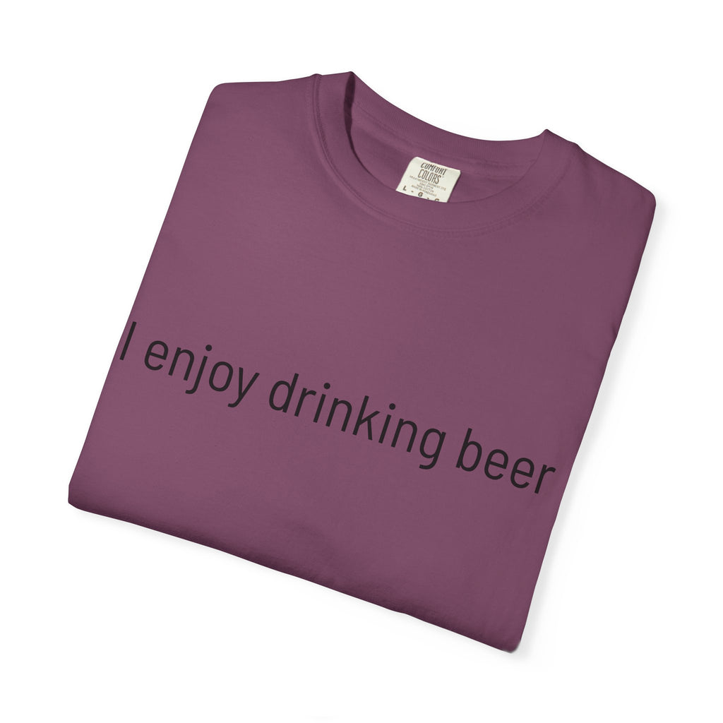 I Enjoy Drinking Beer T-Shirt — Regal Seagull Alehouse & Grill Logo Tee