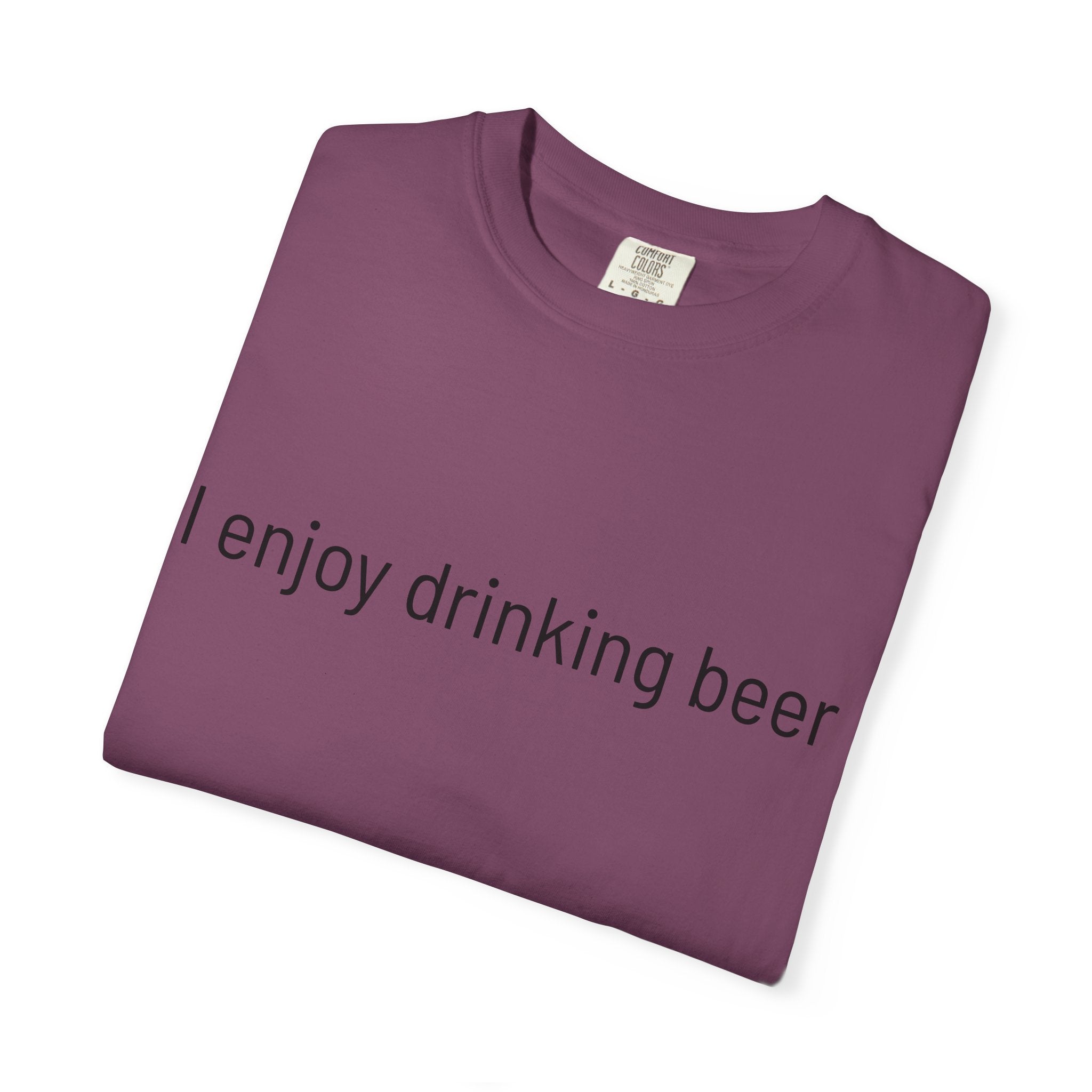 I Enjoy Drinking Beer T-Shirt — Regal Seagull Alehouse & Grill Logo Tee