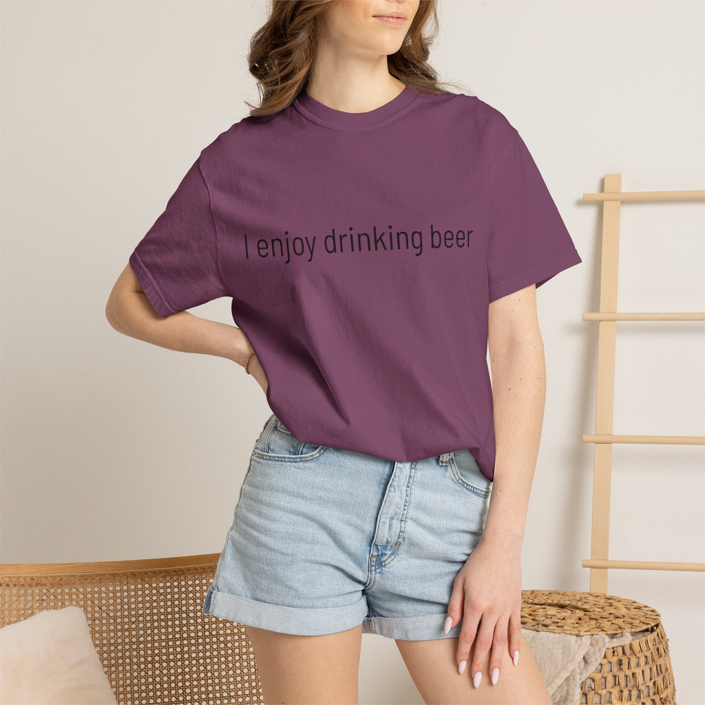 I Enjoy Drinking Beer T-Shirt — Regal Seagull Alehouse & Grill Logo Tee