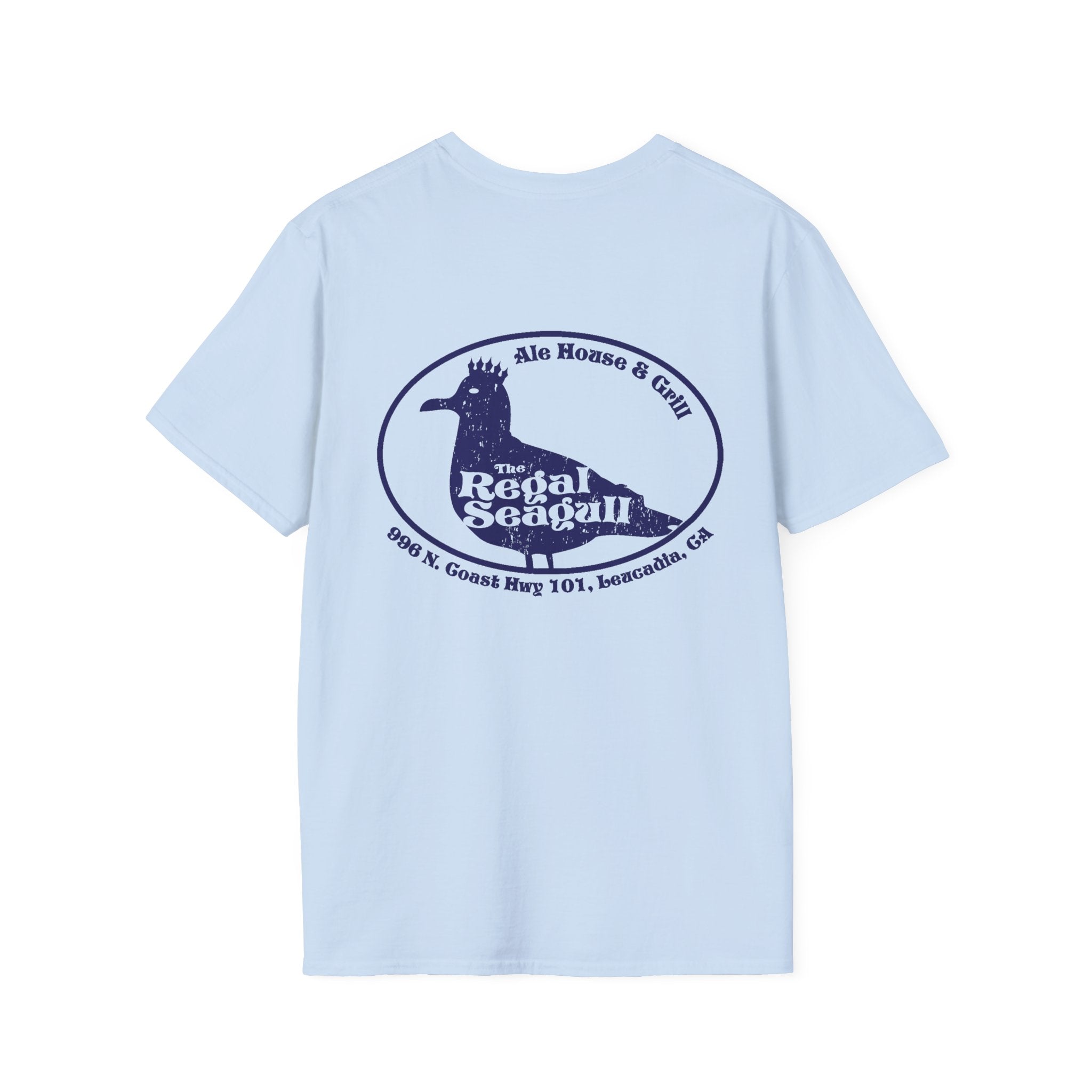 The Regal Seagull T-Shirt — Coastal Pub Logo Tee