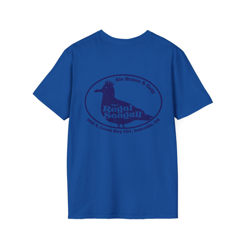 The Regal Seagull T-Shirt — Coastal Pub Logo Tee