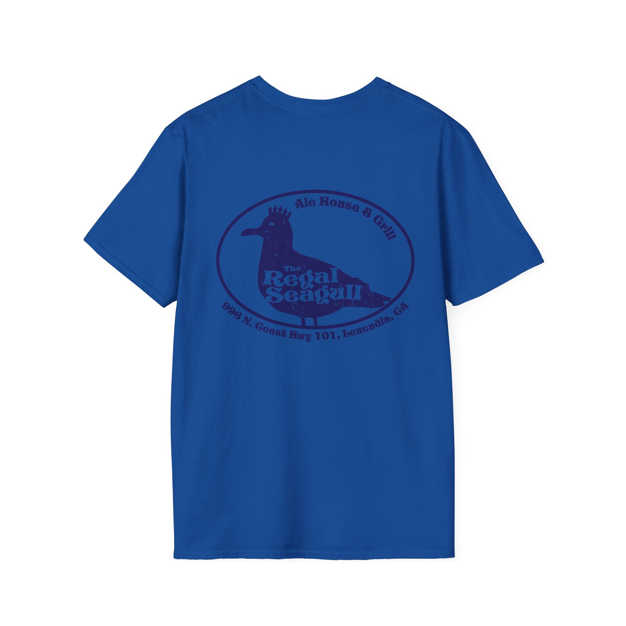 The Regal Seagull T-Shirt — Coastal Pub Logo Tee