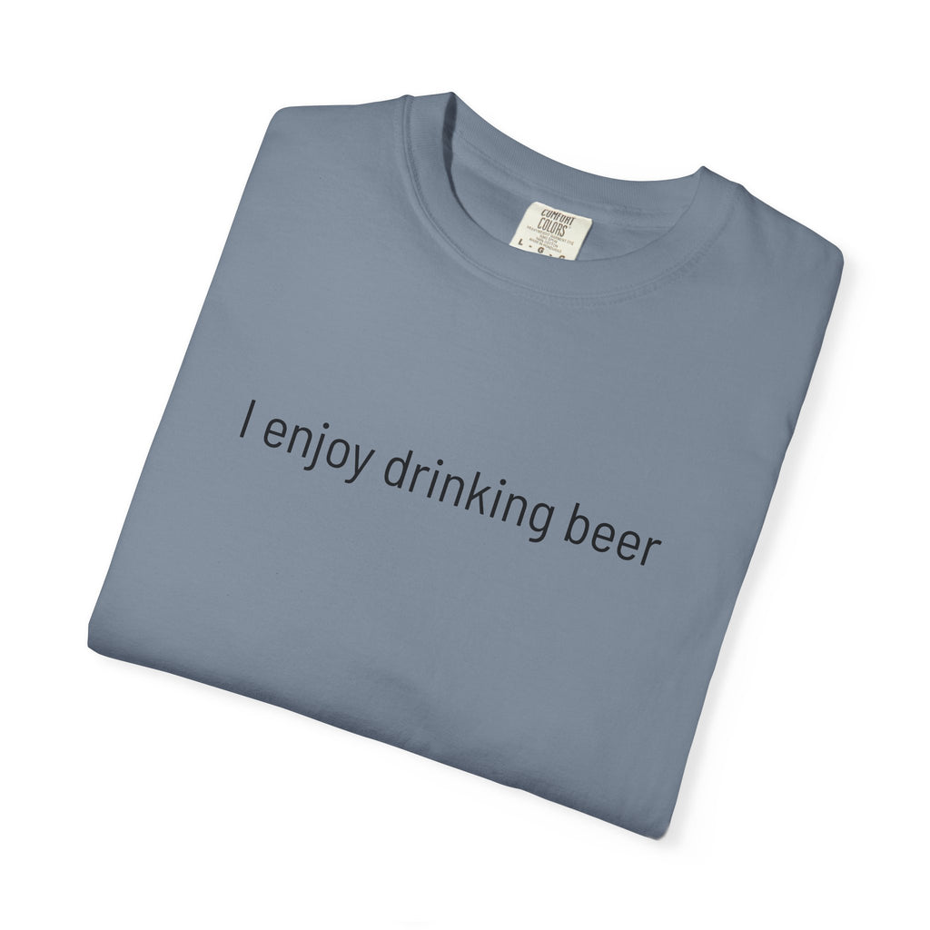 I Enjoy Drinking Beer T-Shirt — Regal Seagull Alehouse & Grill Logo Tee