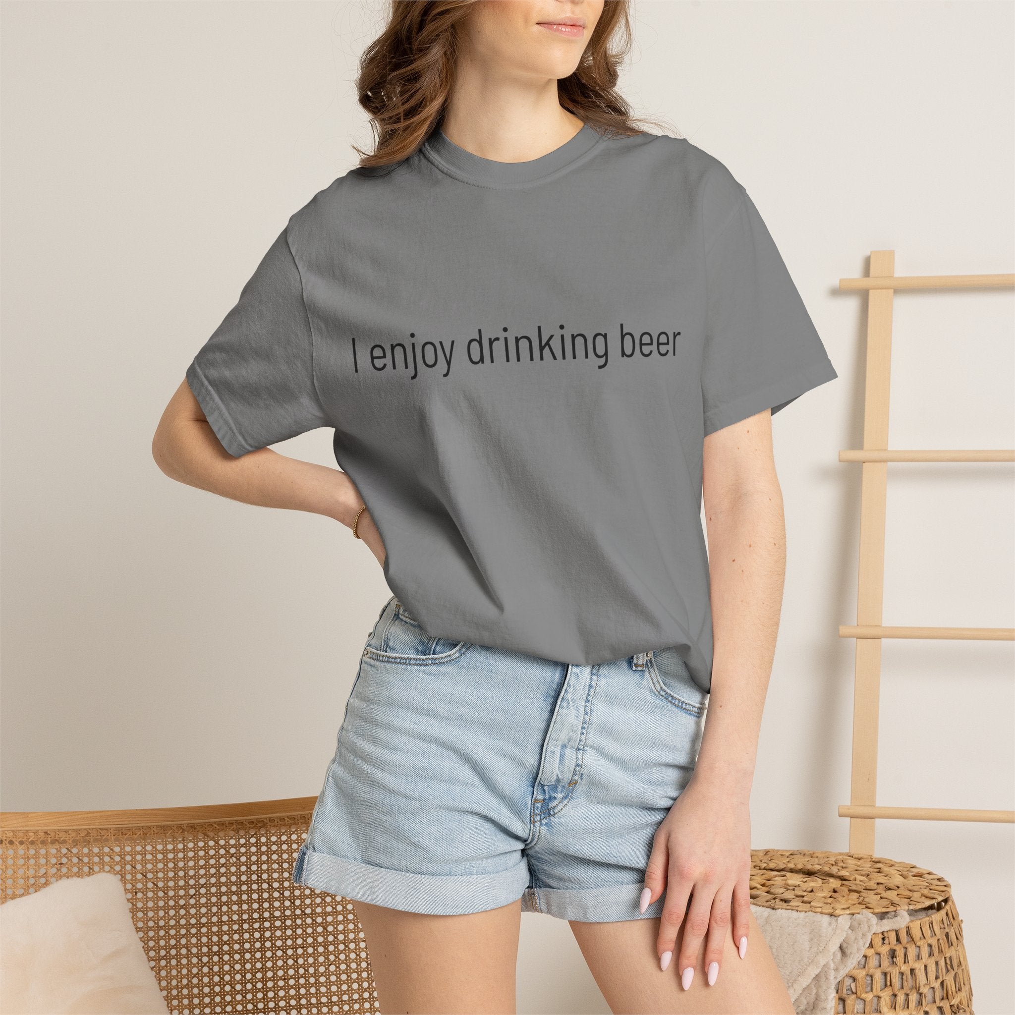 I Enjoy Drinking Beer T-Shirt — Regal Seagull Alehouse & Grill Logo Tee