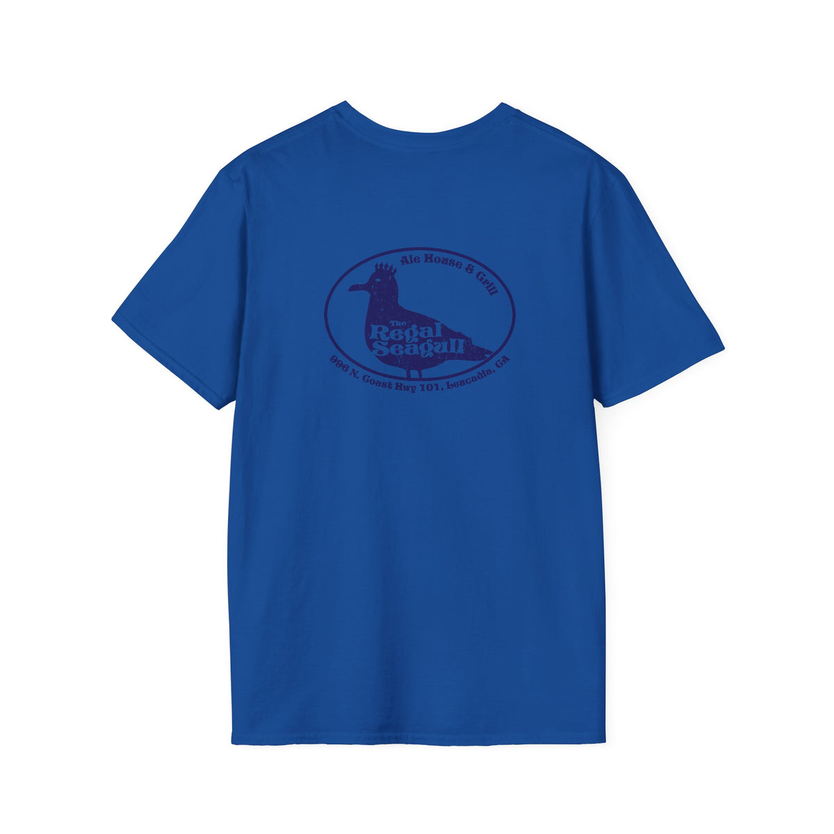 The Regal Seagull T-Shirt — Coastal Pub Logo Tee