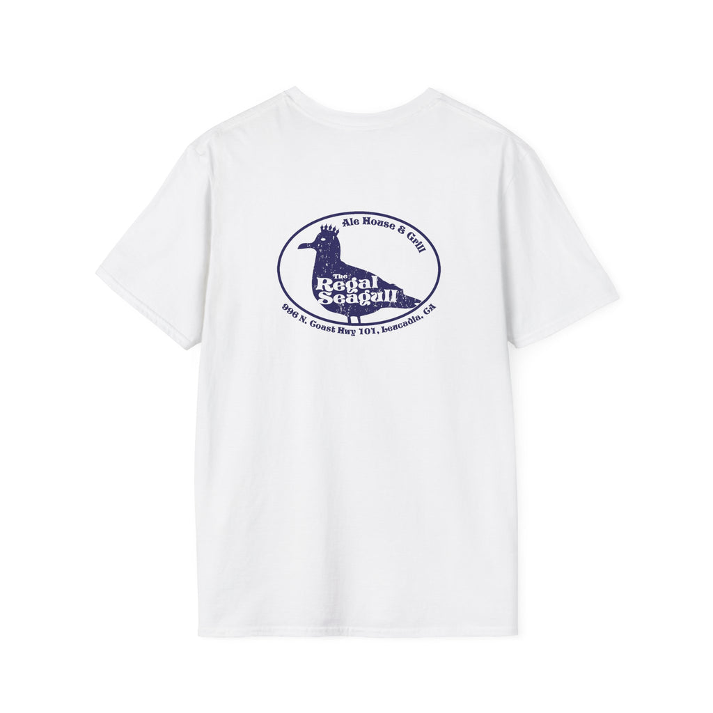 The Regal Seagull T-Shirt — Coastal Pub Logo Tee