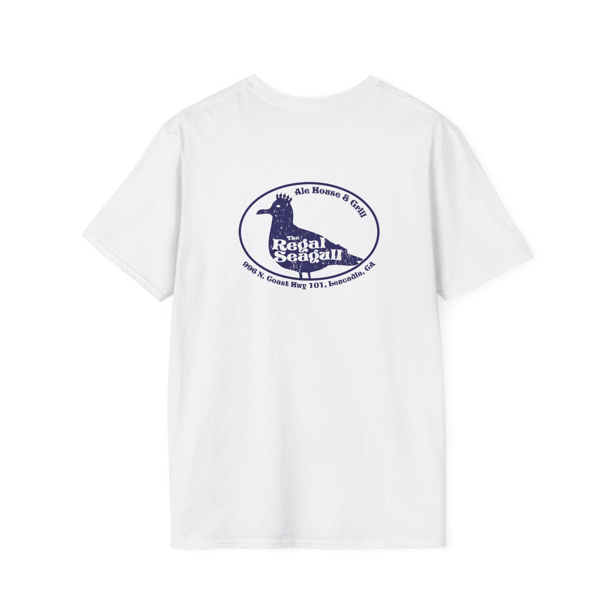 The Regal Seagull T-Shirt — Coastal Pub Logo Tee