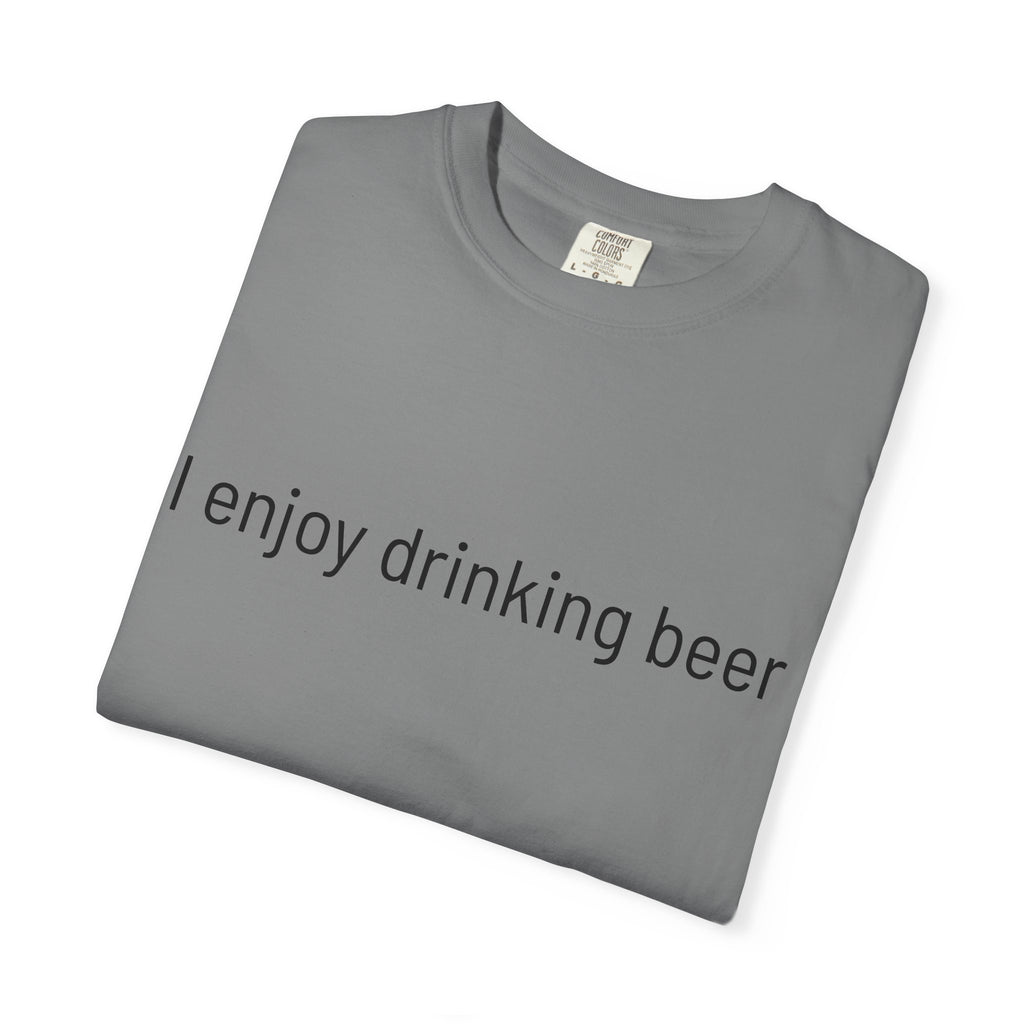 I Enjoy Drinking Beer T-Shirt — Regal Seagull Alehouse & Grill Logo Tee