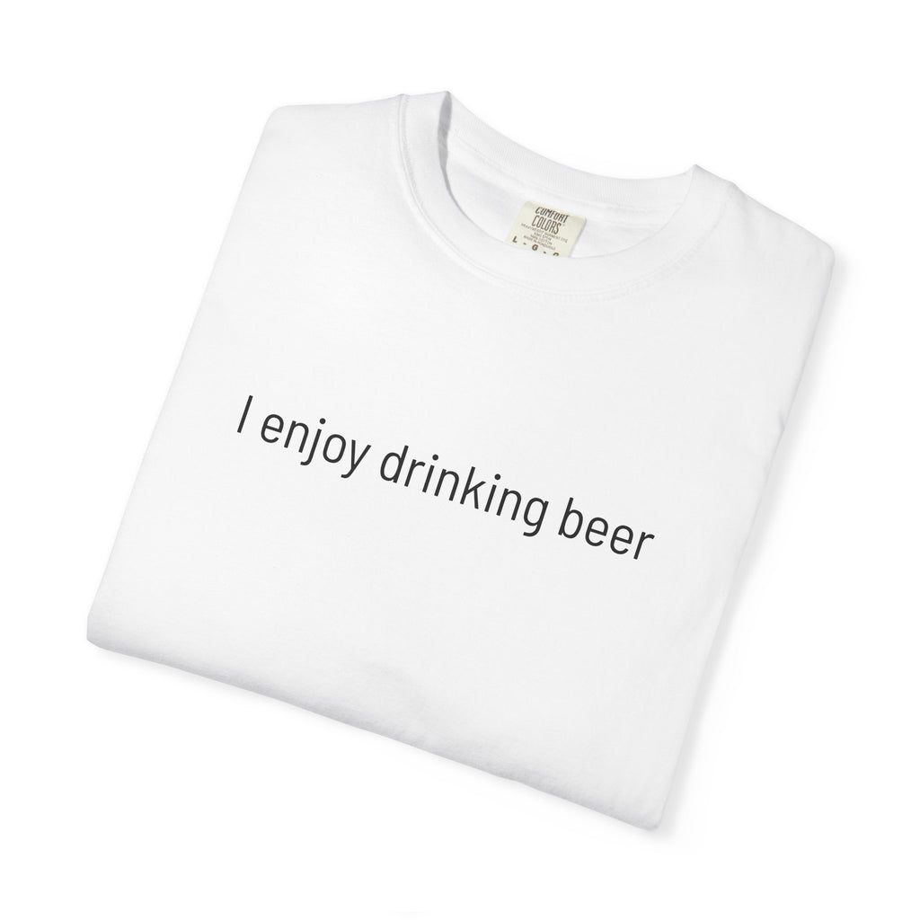 I Enjoy Drinking Beer T-Shirt — Regal Seagull Alehouse & Grill Logo Tee