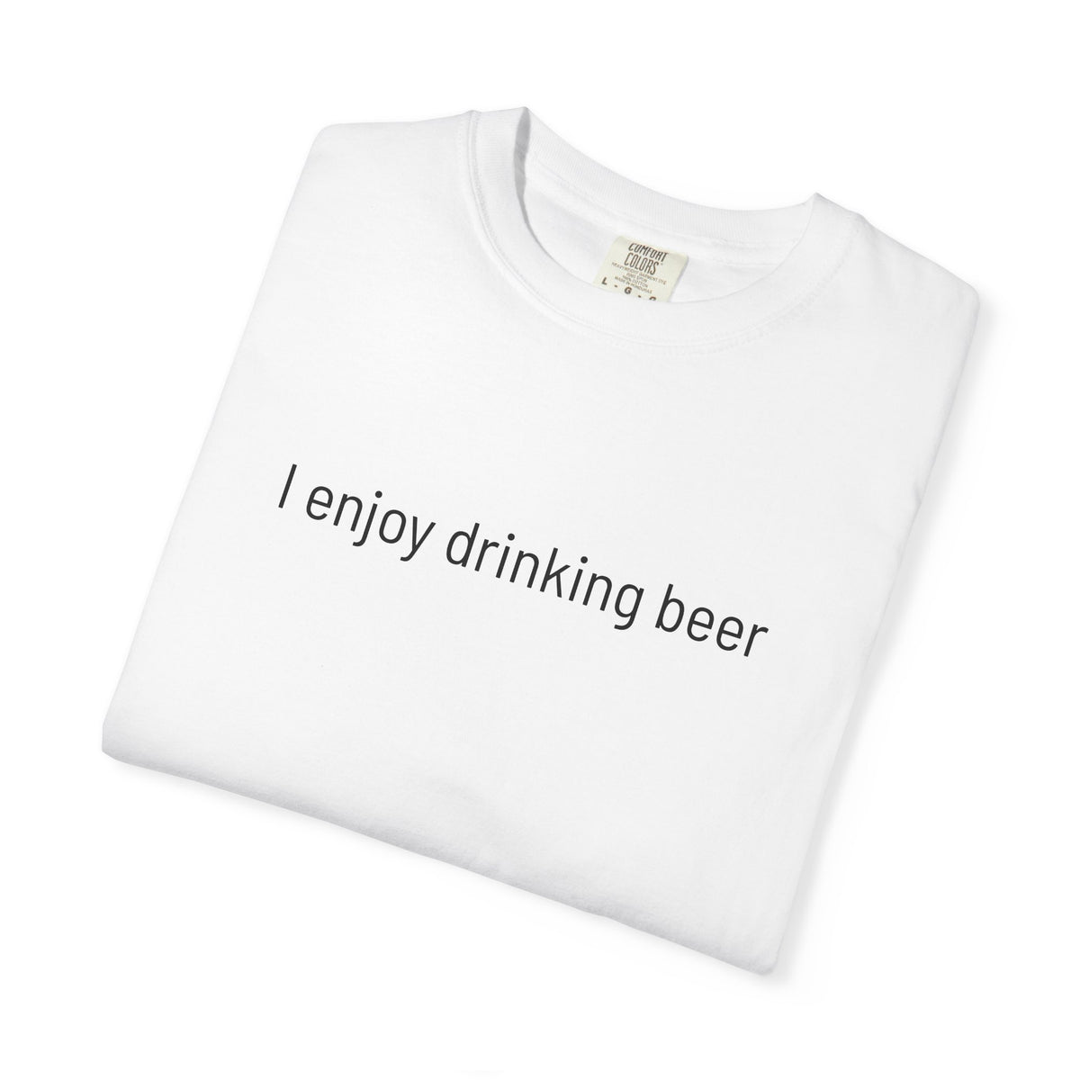 I Enjoy Drinking Beer T-Shirt — Regal Seagull Alehouse & Grill Logo Tee