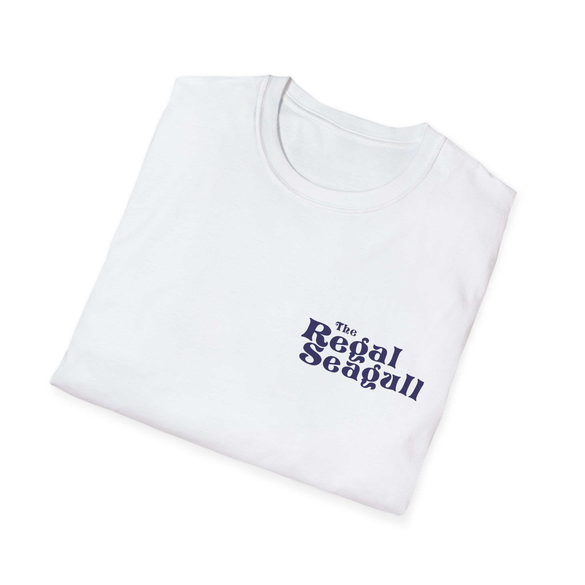 The Regal Seagull T-Shirt — Coastal Pub Logo Tee