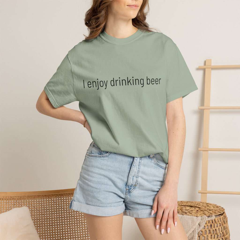 I Enjoy Drinking Beer T-Shirt — Regal Seagull Alehouse & Grill Logo Tee